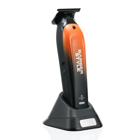 DEWAL PROFESSIONAL Машинка для стрижки окантовочная DEWAL PRO BARBER STYLE, аккумуляторно-сетевая, 7000 об\мин, Т-нож 40 мм, 0.2 мм, 3 насадки - 2