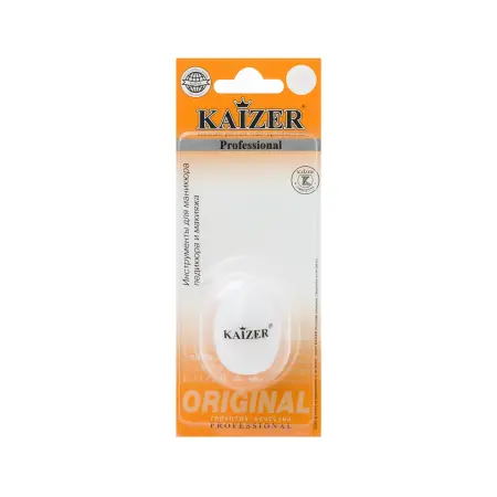 KAIZER Точилка односторонняя, овальная, цвет белый - 3