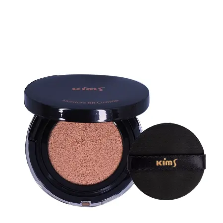 KIMS Средство тональное BB-кушон SPF50+/PA+++, #25, темно-бежевый / Moisture BB Cushion 2 х 15 гр - 2