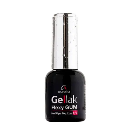 AURELIA Покрытие верхнее / Gellak Flexy GUM No Wipe Top Coat 10 мл - 1