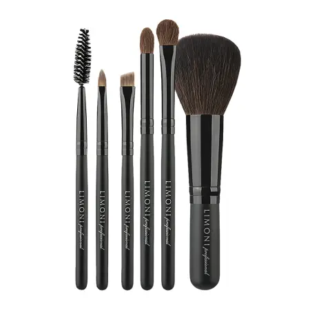 LIMONI Набор кистей (6 предметов + чехол) COMPACT KIT - 2