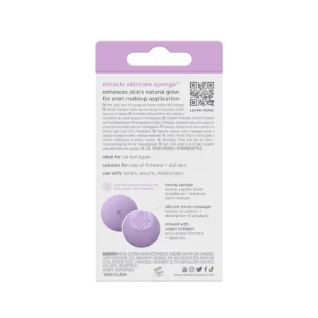 REAL TECHNIQUES Спонж для нанесения уходовых средств / Real Techniques Sponge+ Miracle Skincare Sponge - 6