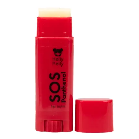 HOLLY POLLY Бальзам для губ, вишня / Holly Polly SOS Panthenol 4,8 гр - 1