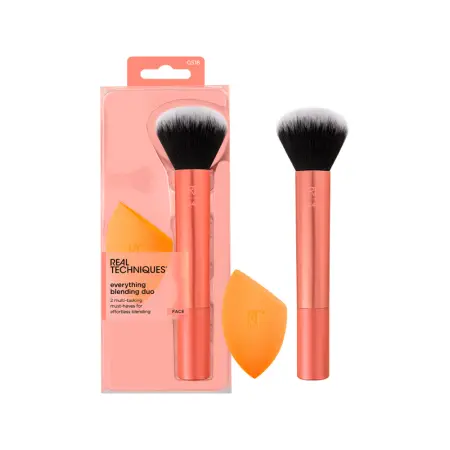 REAL TECHNIQUES Кисть и спонж для макияжа / Real Techniques Everything Blending Duo - 2