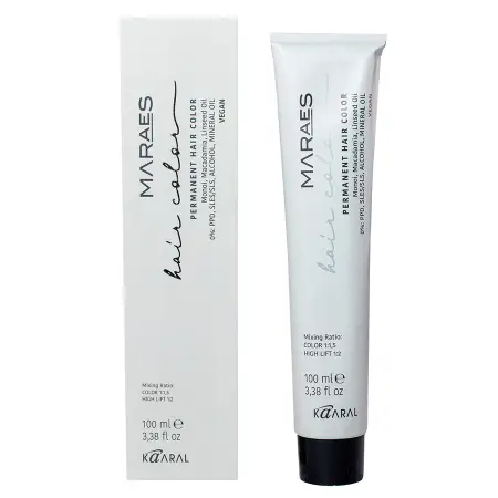 KAARAL 4.2 краска для волос, каштан фиолетовый / Maraes Hair Color 100 мл - 2