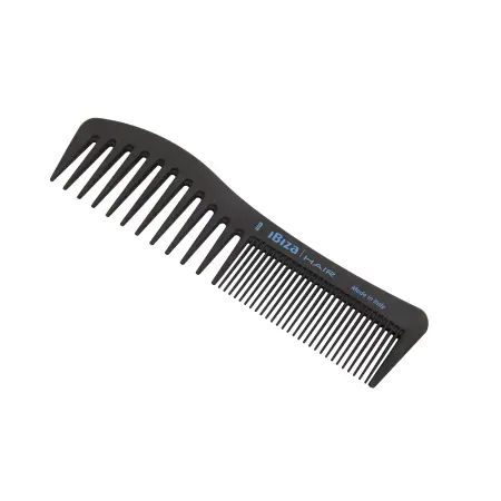 IBIZA HAIR Расческа карбоновая волнистая / Carbon Comb Wave - 1