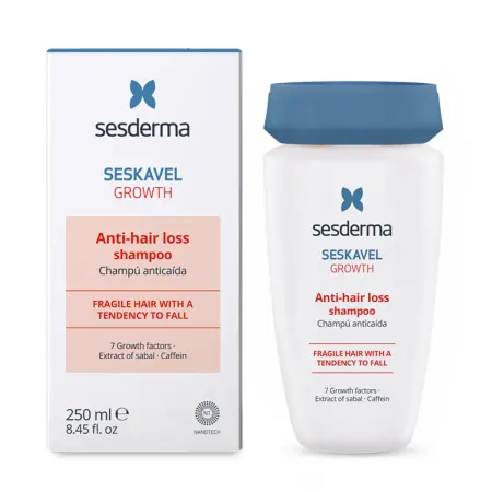 SESDERMA Шампунь от выпадения волос / SESKAVEL GROWTH Anti-hair loss shampoo 250 мл - 2