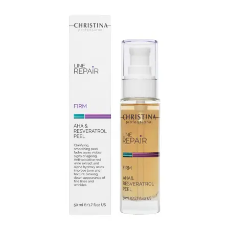 CHRISTINA Пилинг кислотный с ресвератролом / Line Repair Firm Aha & Resveratrol Peel 50 мл - 2