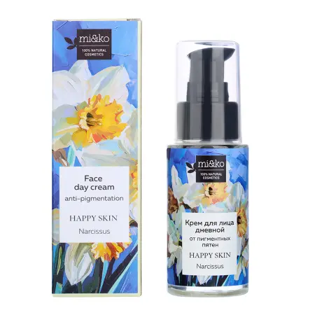 MI&KO Крем дневной для лица от пигментных пятен / Happy skin Narcissus 30 мл - 2