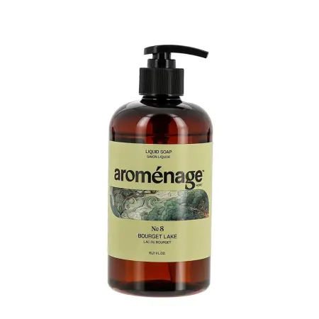 AROMENAGE Мыло жидкое, горное озеро Бурже / Aromenage 450 мл - 1