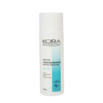Маска ультраувлажнение для всех типов кожи / KORA PROFESSIONAL 150 мл