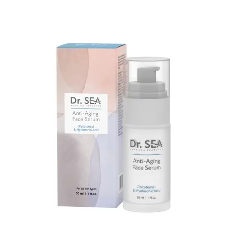 DR. SEA Сыворотка антивозрастная для лица с комплексом Glycotensyl и гиалуроновой кислотой / Dr.Sea 30 мл - 2