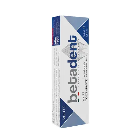 BETADENT Паста зубная отбеливающая / BETADENT WHITE 100 мл - 2