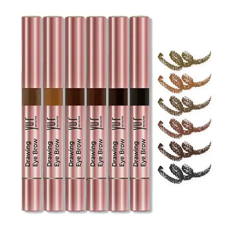 YU.R Карандаш для бровей, темный шоколад / Drawing Eye Brow Dark chocolate 2,5 мл - 2