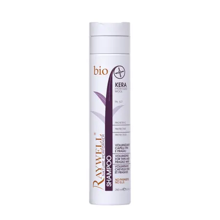 RAYWELL Шампунь лечебный для придания объема тонким волосам / BIO KERA SHAMPOO 250 мл - 1
