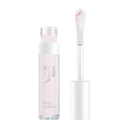 MAKE UP FACTORY Блеск-масло для губ, 15 розовый шепот / Glowy Lip Serum 4,5 мл - 2