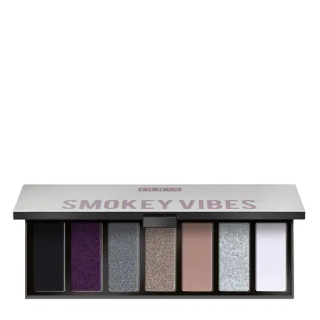 PUPA Тени для век, 002 В атмосфере смоки / MAKEUP STORIES COMPACT 13,3 гр - 1