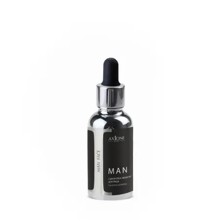 AXIONE LABORATORY Гель-сыворотка Омолаживающая с гиалуроном и коллагеном для лица / MAN PRO 30 мл - 1