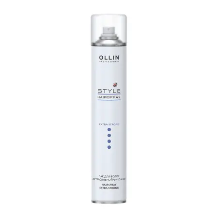 OLLIN PROFESSIONAL Лак экстрасильной фиксации для волос / STYLE 450 мл - 1