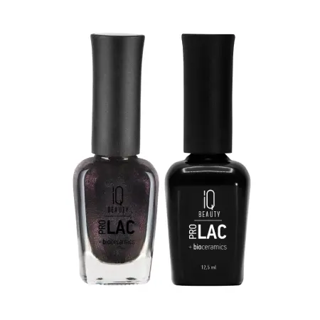 IQ BEAUTY 053 лак для ногтей укрепляющий с биокерамикой / Nail polish PROLAC + bioceramics 12.5 мл - 3
