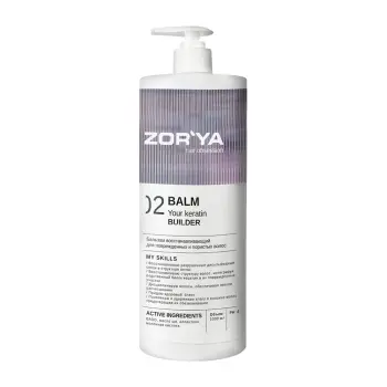 Бальзам восстанавливающий для поврежденных и пористых волос / Balm Your keratin builder 1000 мл