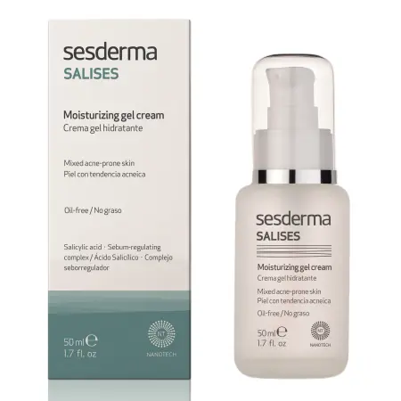 SESDERMA Крем-гель увлажняющий для лица / SALISES 50 мл - 2