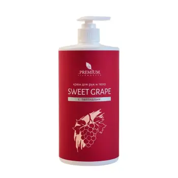 Крем для рук и тела с пептидами / Sweet Grape 700 мл