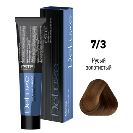 ESTEL PROFESSIONAL 7/3 краска для волос, русый золотистый / DELUXE 60 мл - 2
