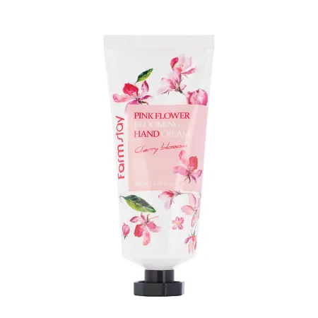 FARMSTAY Крем для рук с экстрактом вишневого цвета / PINK FLOWER BLOOMING HAND CREAM CHERRY BLOSSOM 100 мл - 1