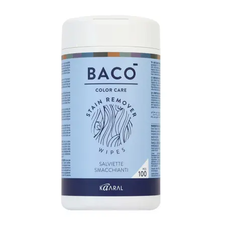 KAARAL Салфетки влажные для удаления краски с кожи головы / BACO STAIN REMOVER WIPES 100 шт - 1