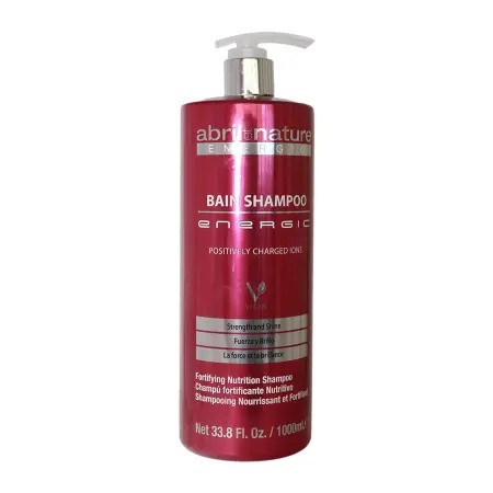 ABRIL ET NATURE Шампунь для восстановления и реконструкции волос / Bain Shampoo Energic 1000 мл - 1