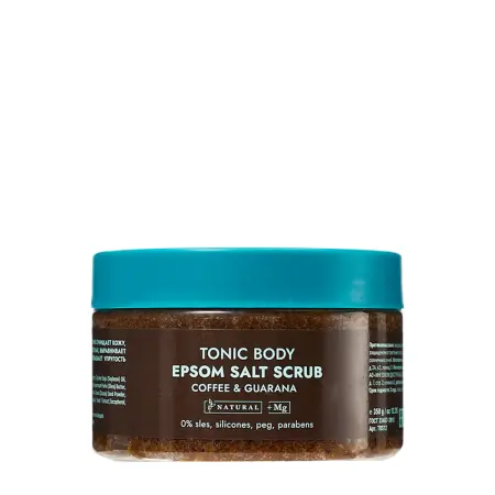 305 Miami SPA Скраб солевой для тела / TONIC BODY EPSOM SALT SCRUB COFFEE & GUARANA 350 мл - 1