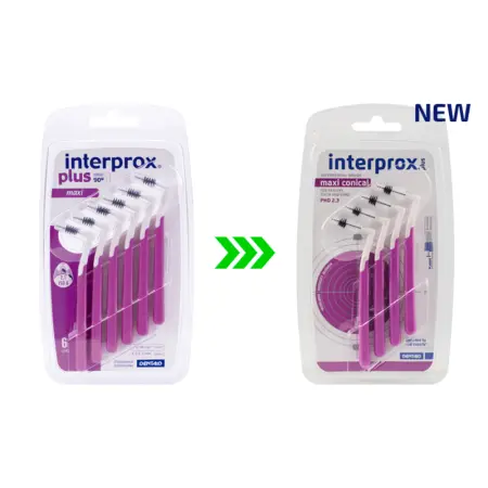 DENTAID Ершик межзубный Interprox Plus Maxi 4 шт - 3