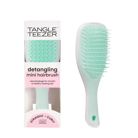 TANGLE TEEZER Расческа для волос / The Ultimate Detangler Mini Marshmallow Duo - 6