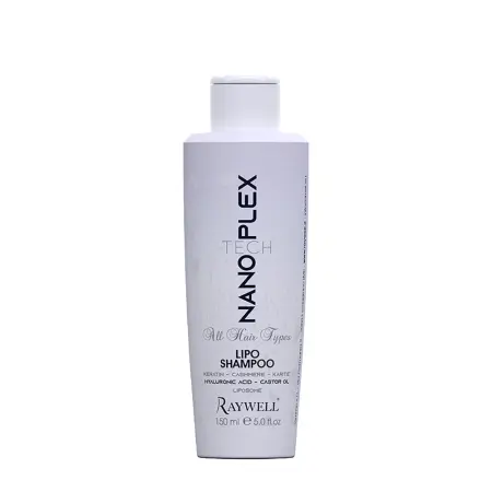 RAYWELL Шампунь восстанавливающий с кашемиром / NANO TECH PLEX SHAMPOO 150 мл - 1