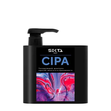 HAIR SEKTA Шампунь нейтрализующий теплые оттенки / Hair Sekta Cipa 500 мл - 1