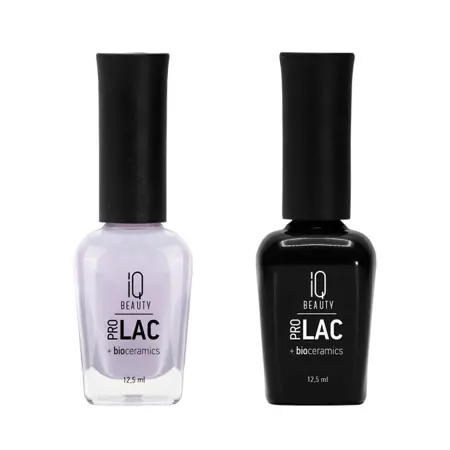 IQ BEAUTY 046 лак профессиональный укрепляющий для ногтей с биокерамикой / Nail polish PROLAC+bioceramics 12,5 мл - 2