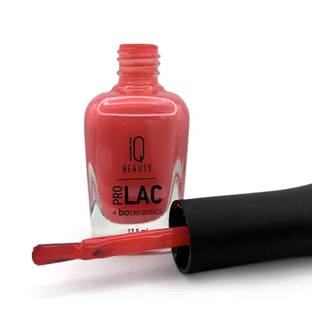 IQ BEAUTY 039 лак профессиональный укрепляющий для ногтей с биокерамикой / Nail polish PROLAC+bioceramics 12,5 мл - 2