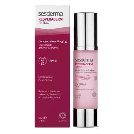 SESDERMA Концентрат омолаживающий для лица / RESVERADERM ANTIOX Concentrate anti-aging 50 мл - 2