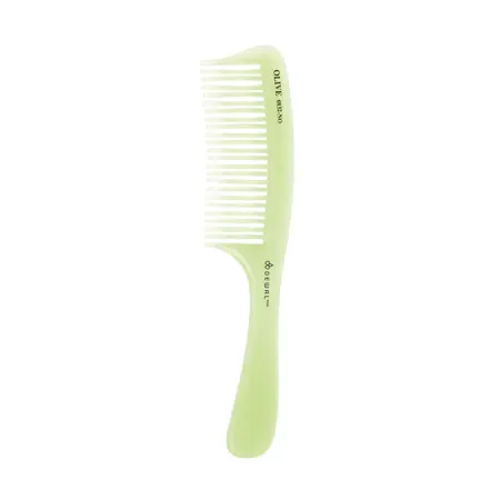 DEWAL PROFESSIONAL Гребень Olive двойной (зеленый) 20 см - 1