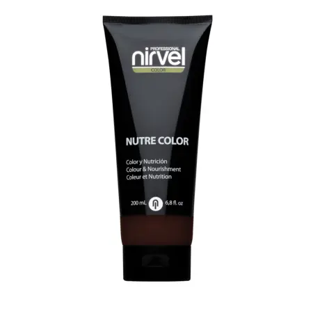 NIRVEL PROFESSIONAL Гель-маска питательная, цвет темно-коричневый / NUTRE COLOR DARK BROWN 200 мл - 1