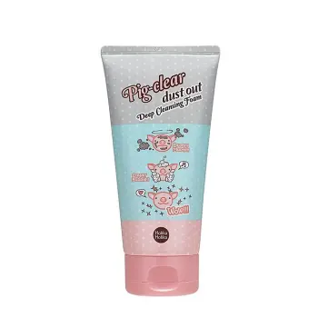 Пенка очищающая с коллагеном для лица Пиг-клеар Даст Аут / Pig-clear dust out Deep Cleansing Foam 150 мл