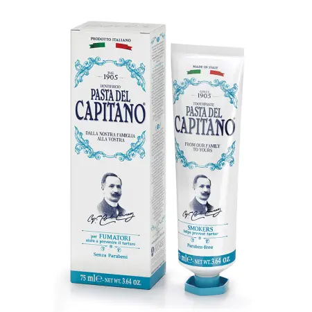 PASTA DEL CAPITANO Паста зубная для курящих / 1905 Smokers 75 мл - 3