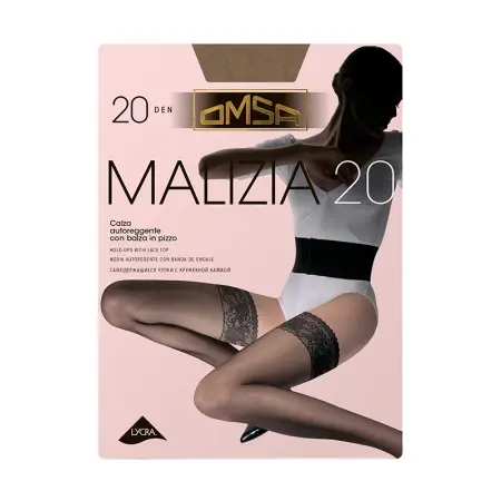 OMSA Чулки Caramello 4 / Malizia 20 - 1