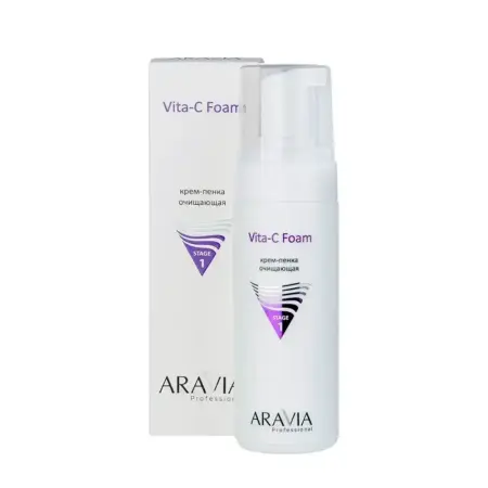 ARAVIA Professional Крем-пенка очищающая / Vita-C Foaming 160 мл - 2