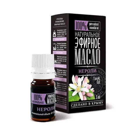 КРЫМСКИЕ МАСЛА Масло эфирное, нероли, капельный дозатор / Крымские масла 5 мл - 2