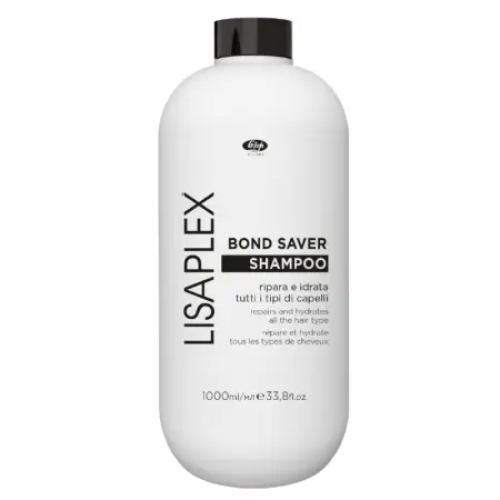 LISAP MILANO Шампунь восстанавливающий / LISAPLEX BOND SAVER SHAMPOO 1000 мл - 1
