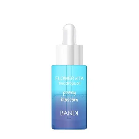 BANDI Масло двухфазное для кутикулы, пион / FLOWER VITA TWO DROPS OIL PEONY BLOSSOM 20 мл - 1