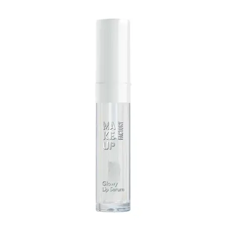 MAKE UP FACTORY Блеск-масло для губ, 10 ванильное небо / Glowy Lip Serum 4,5 мл - 1