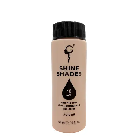 GERA Professional .19 гель-краситель для волос без аммиака / Shine Shades 60 мл - 2